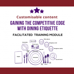 Gaining the competitive edge with  dining etiquette