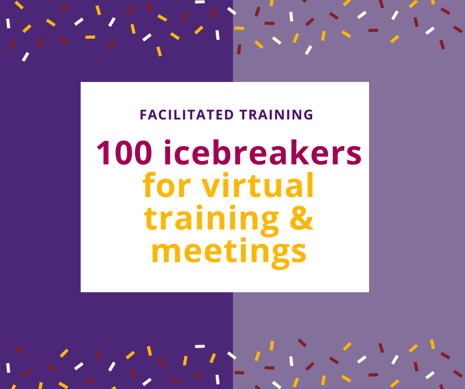 10 Easy virtual icebreakers with content - Training Wizard