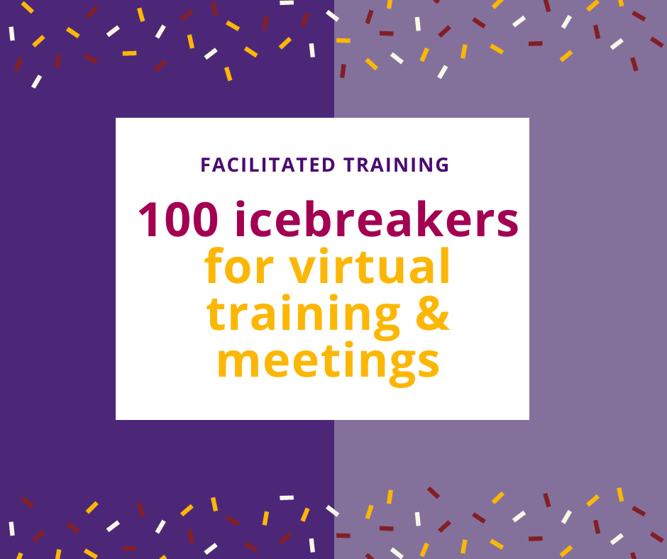 21 Free fun Icebreakers for Online Teaching and virtual remote teams