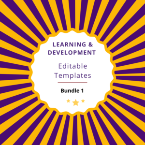 Learning and Development templates